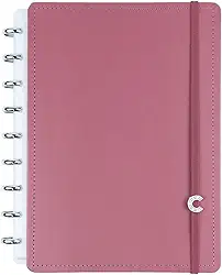 Caderno Inteligente, Médio, 255 X 190 mm, Guava, 80 folhas, Caderno Inteligente