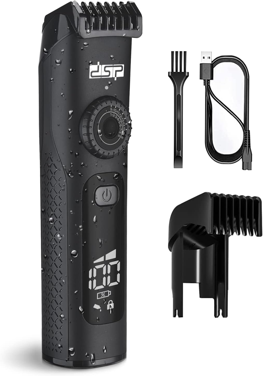 DSP Adjustable Beard Trimmer for Men Waterproof Beard