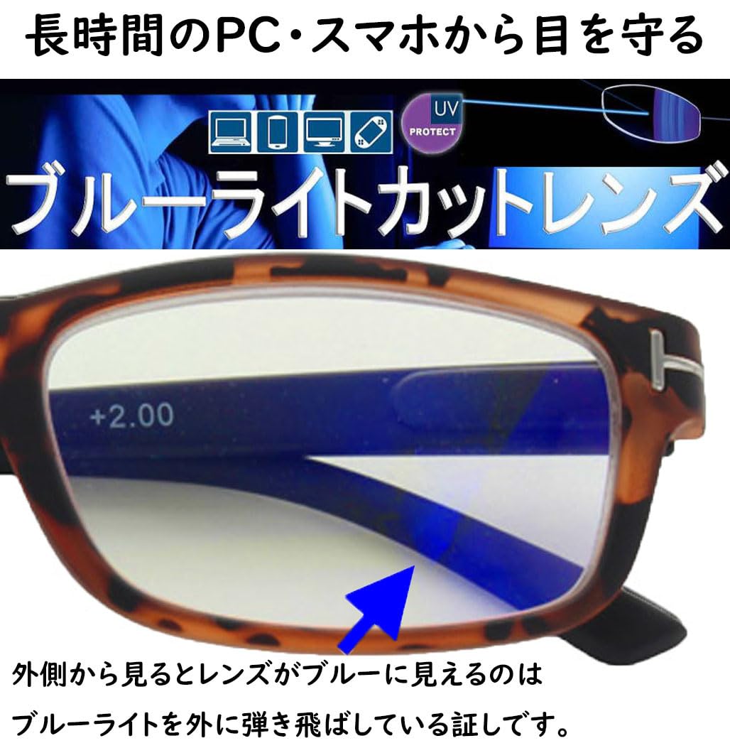 メガネ・老眼鏡 mamial 楽天市場】老眼鏡 ブルーライトカット メンズ レディース