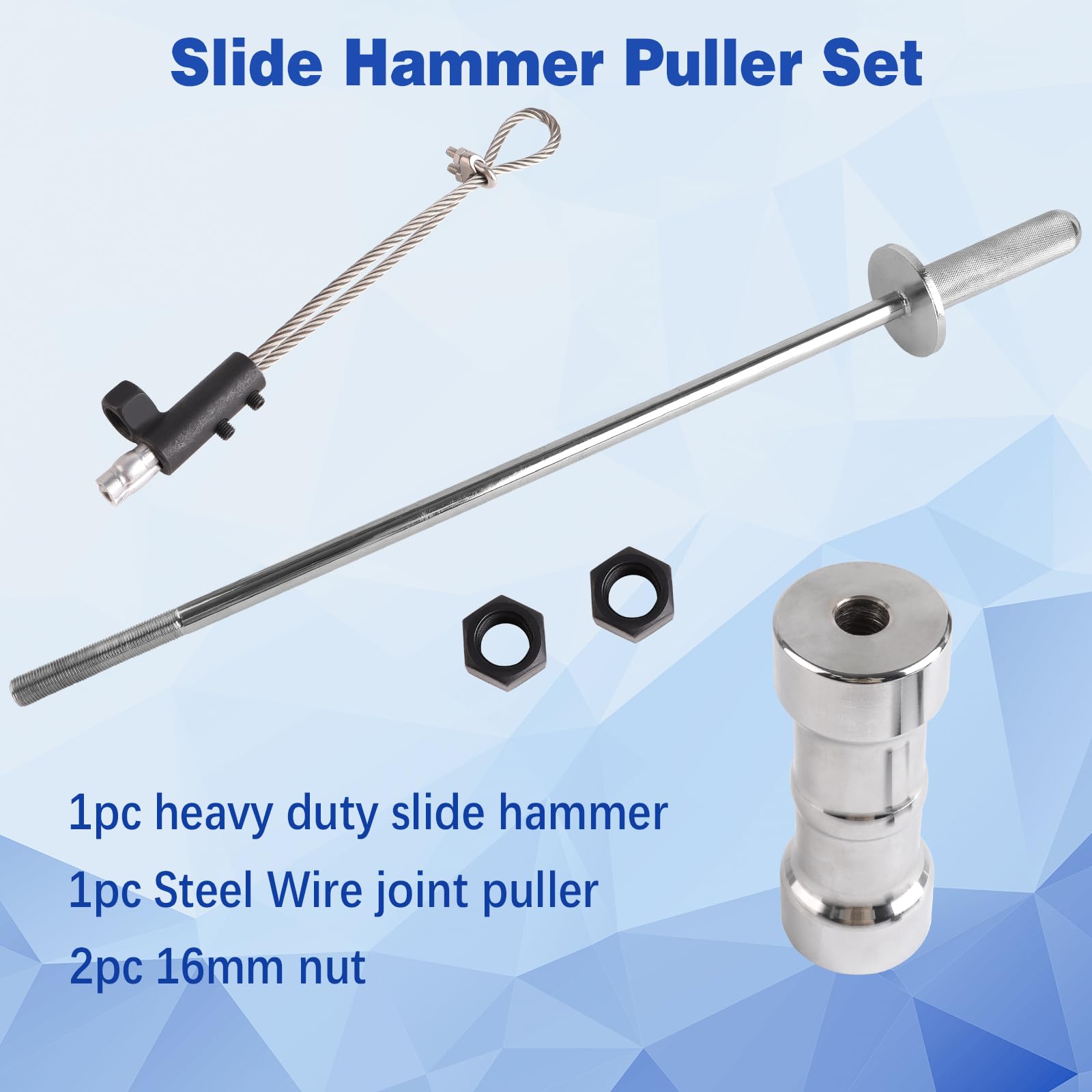 aremnry Inner CV Joint Puller Inner CV Joint Removal Tool Kit 10 Pounds