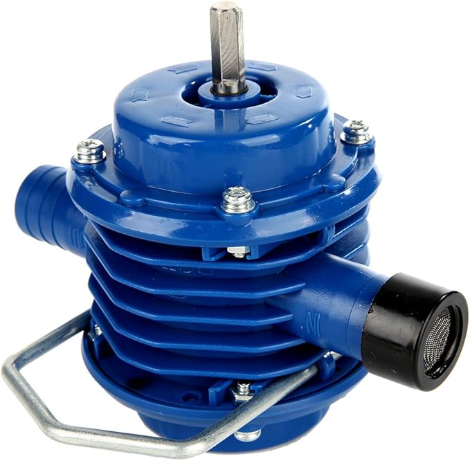 Drill Pump Fuel, Mini Self Priming Engineering Water Pump Drill Attachment Hand Electric Drill