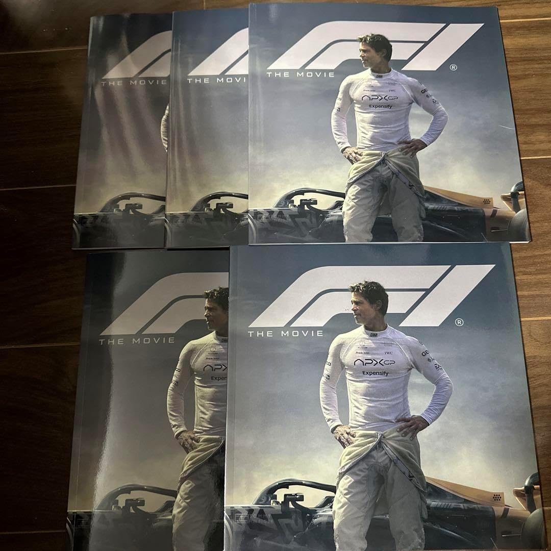 F1 パンフレット 映画 エフワン パンフレット F1 5冊 新品・未読品】映画 F1 エフワン