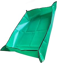 Gardening Sheet, Replanting Sheet, Gardening Tray Sheet, Sunny Sheet, Planting Sheet, Transplanting Pad, Gardening Supplies, Waterproof, Stain Resistant - Green, 39.4 x 29.5 inches (100 x 75 cm)