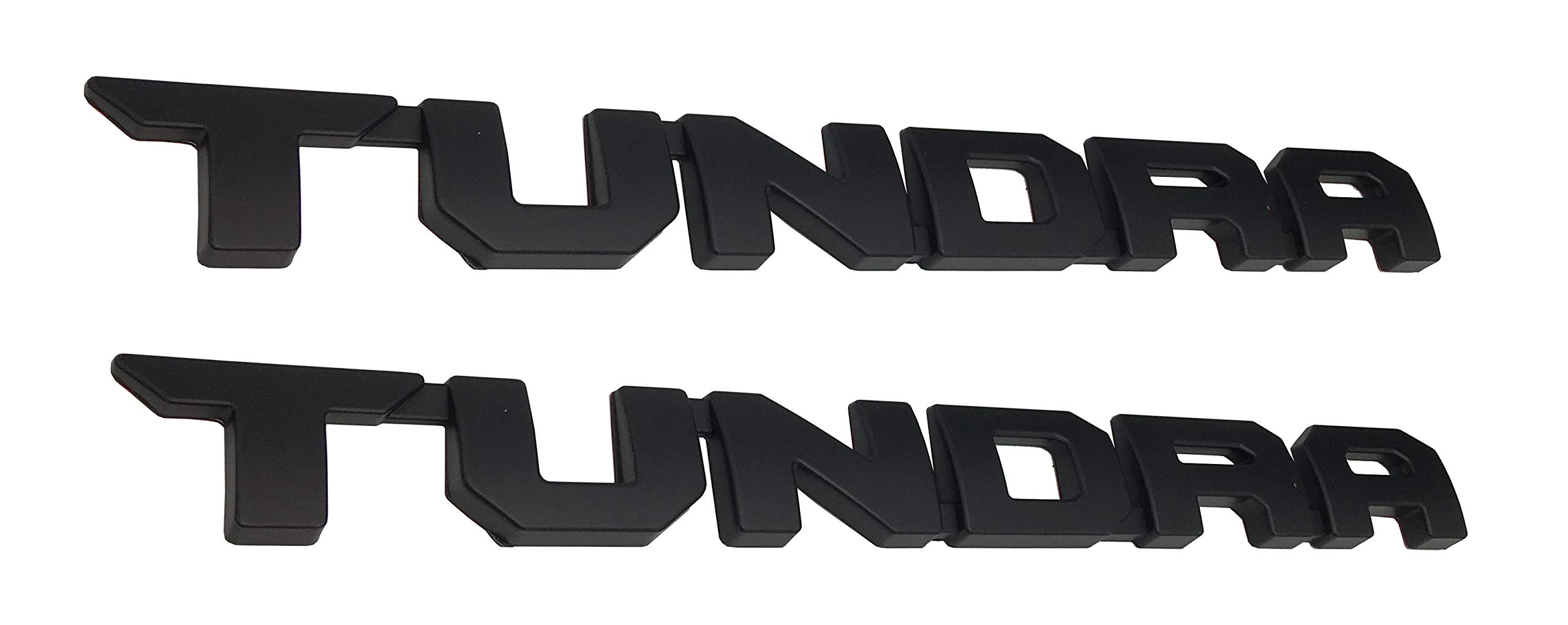 1Pc Black Tundra Door Emblm Stickers 3D Letter Badge for Tundra SR5 1974 TRD Pro