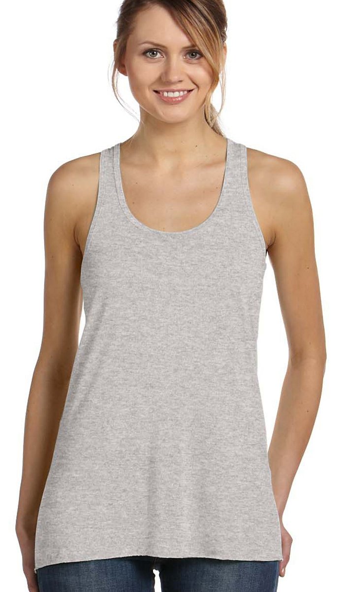 Bella Canvas Women's Flowy Racer Back Light Tank Top