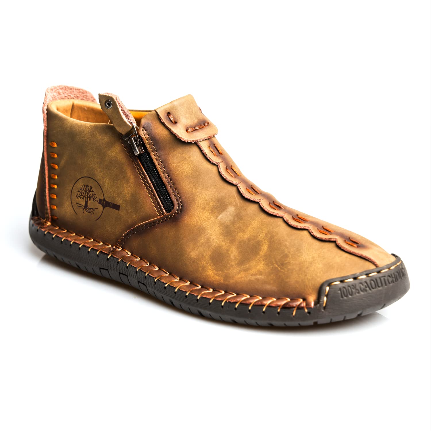 H.Y HouyanH.Y Houyan Casual Shoes for Men Leather Loafers for Men Fashion Sneakers Men