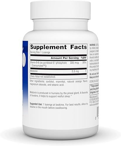 Miniatura 2 de Source Naturals melatonina 0.03 onzas, naranja, SN0283, 1, 1