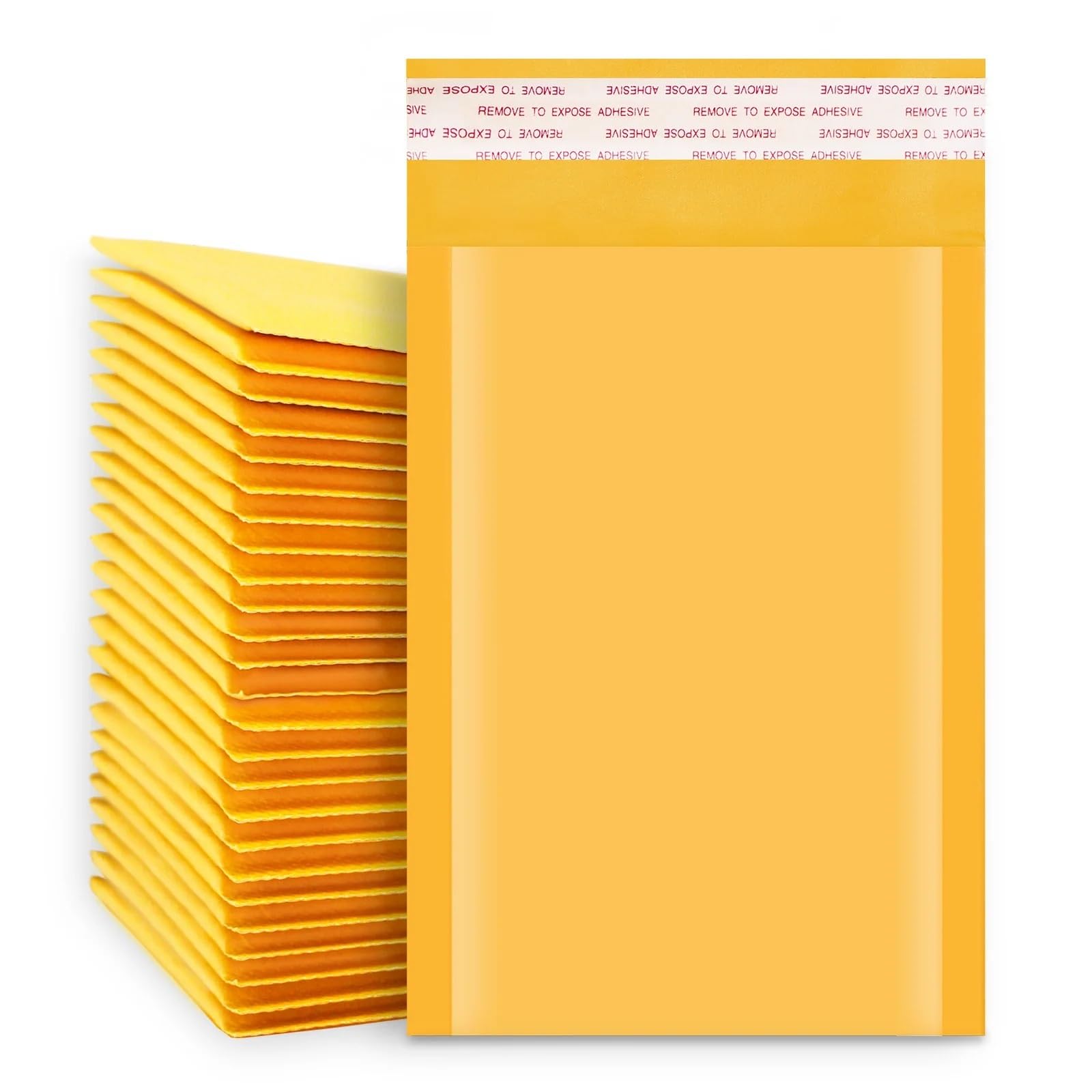 piccola borsa per la spedizione 100 buste imbottite in carta kraft con bolle d'aria
