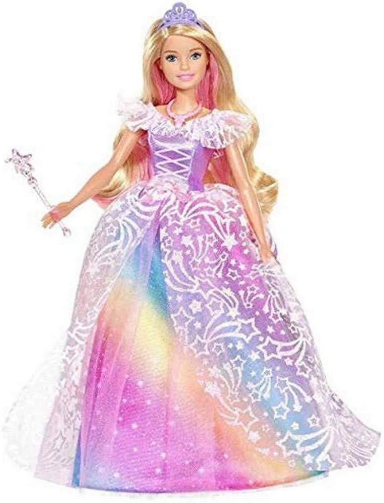 barbie doll rainbow
