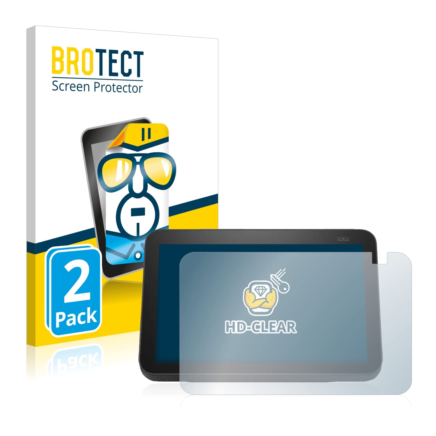 Pellicola Protettiva Vetro Per Amazon Echo Show 8 2021 (2a Gen - Foto 8