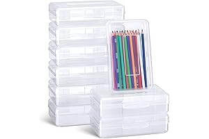 Clear Plastic Bulk Pencil Boxes for School