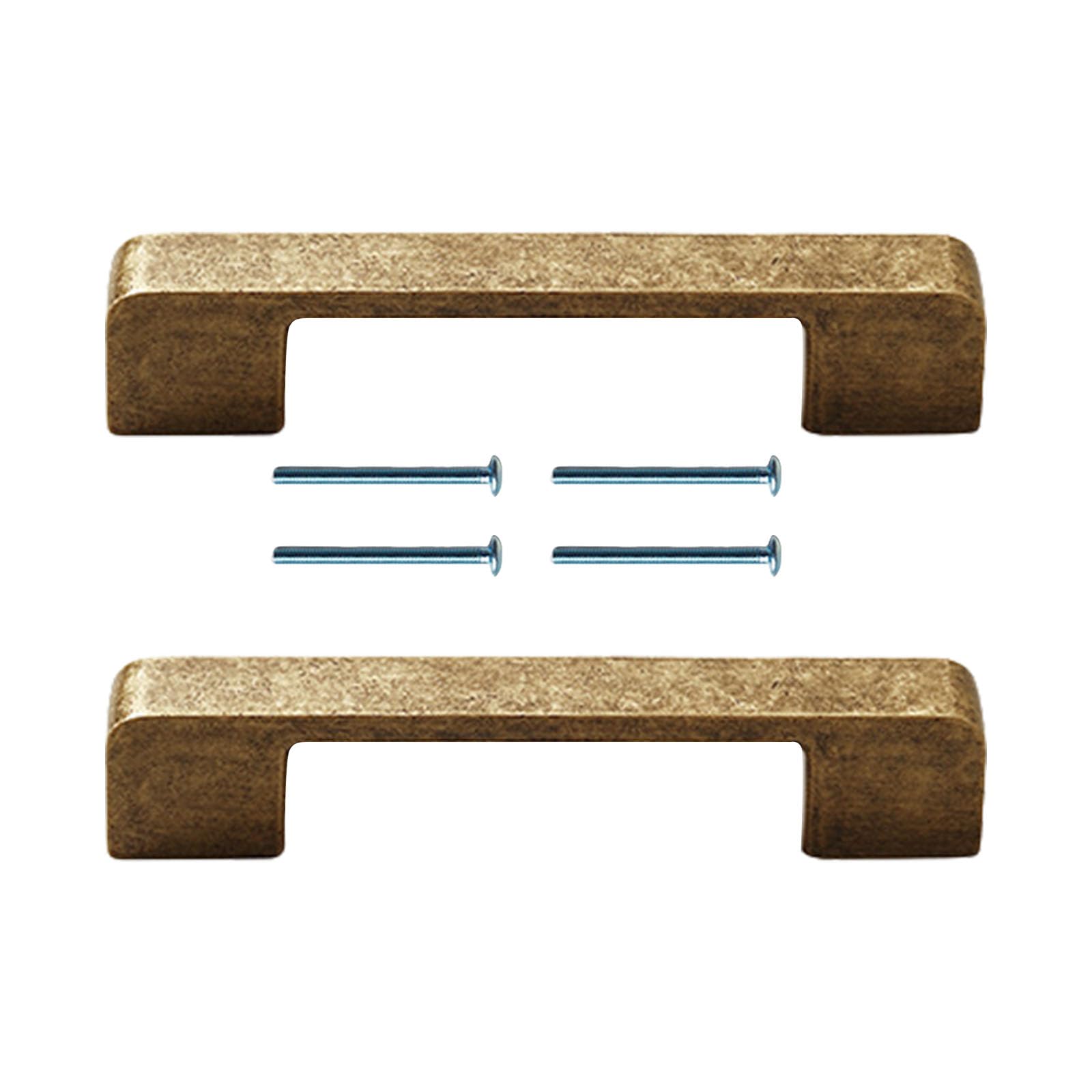 Msioytog 1pair Zincs Alloy Dressers Knob Kitchen Cabinet Door Handle Cupboard Door Pulls Vintage Drawer Knob Furniture Hardware Kitchen Cupboard Knobs Hardware