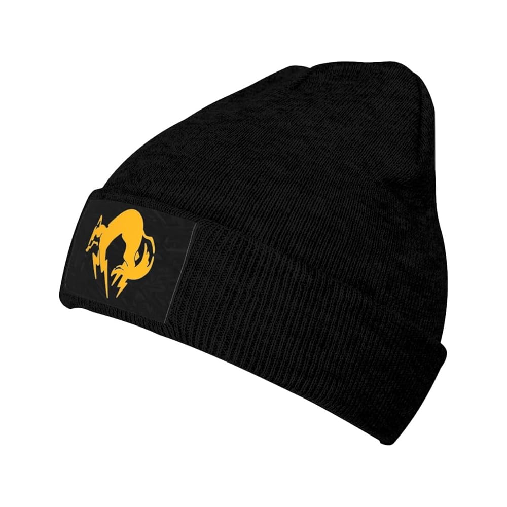 Simple Metal Gear Solid Fox Knitted Hat Woolen Hat Warm