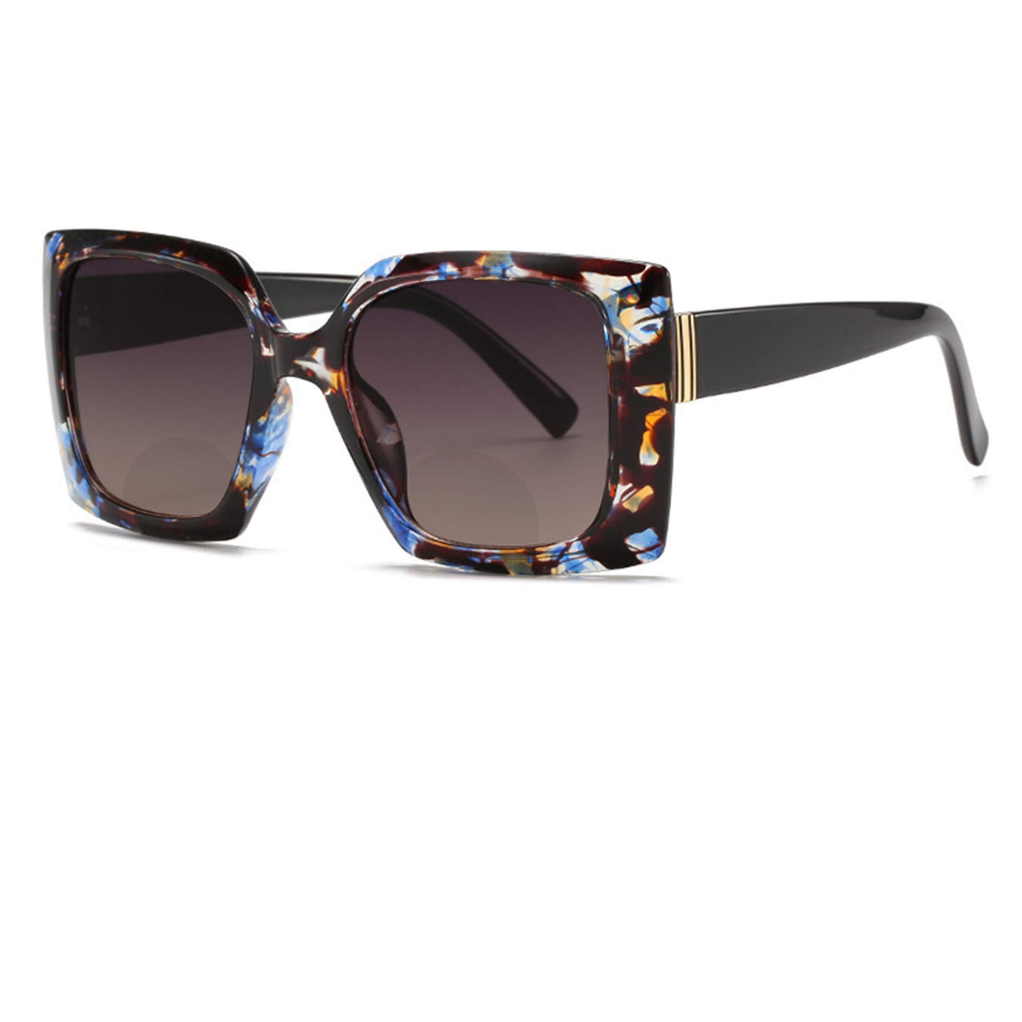 bullabulling Bifocal Reading Sunglasses UV400 Protection Readers for Women Comfortable Stylish Reading glasses