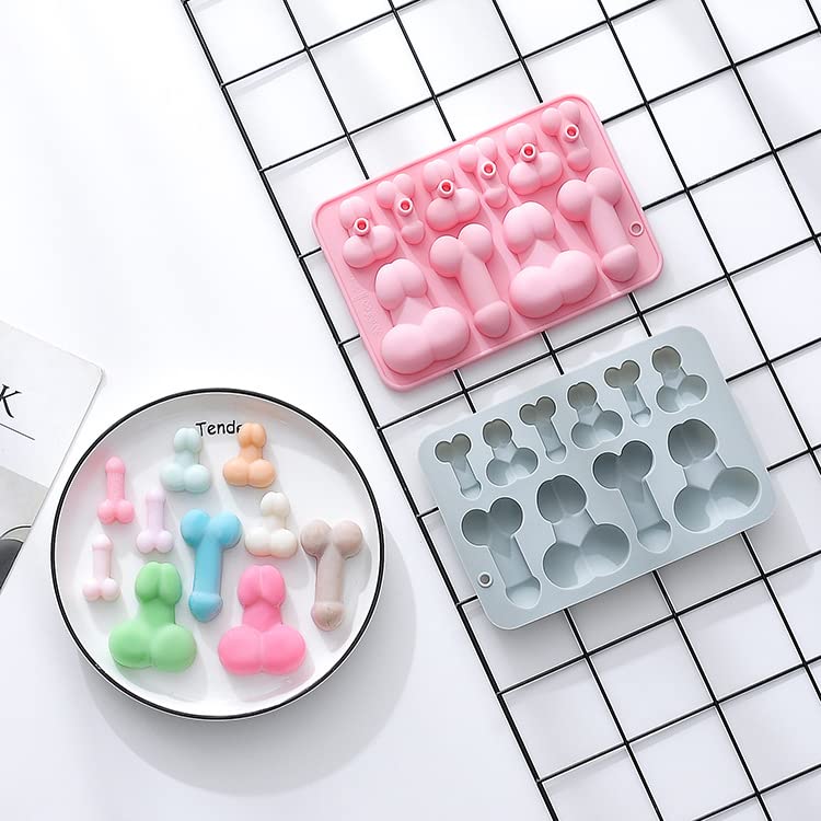 Molde de silicona para cubitos x2 piezas miniatura 4