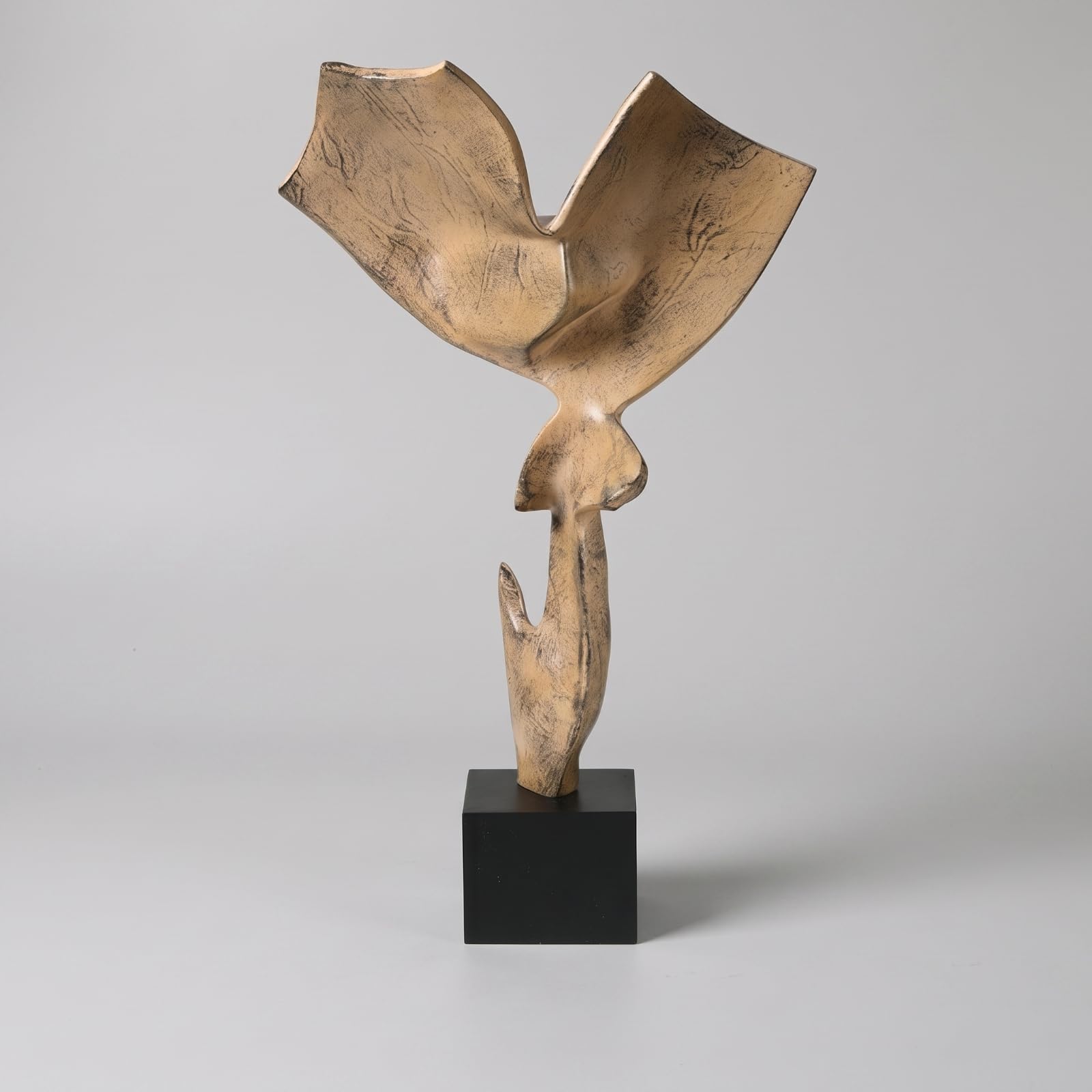B Baosity Escultura Resina Estable | Estilo Estilo rústico Oriental Rústico, Figura Resina, Artística, para Salón