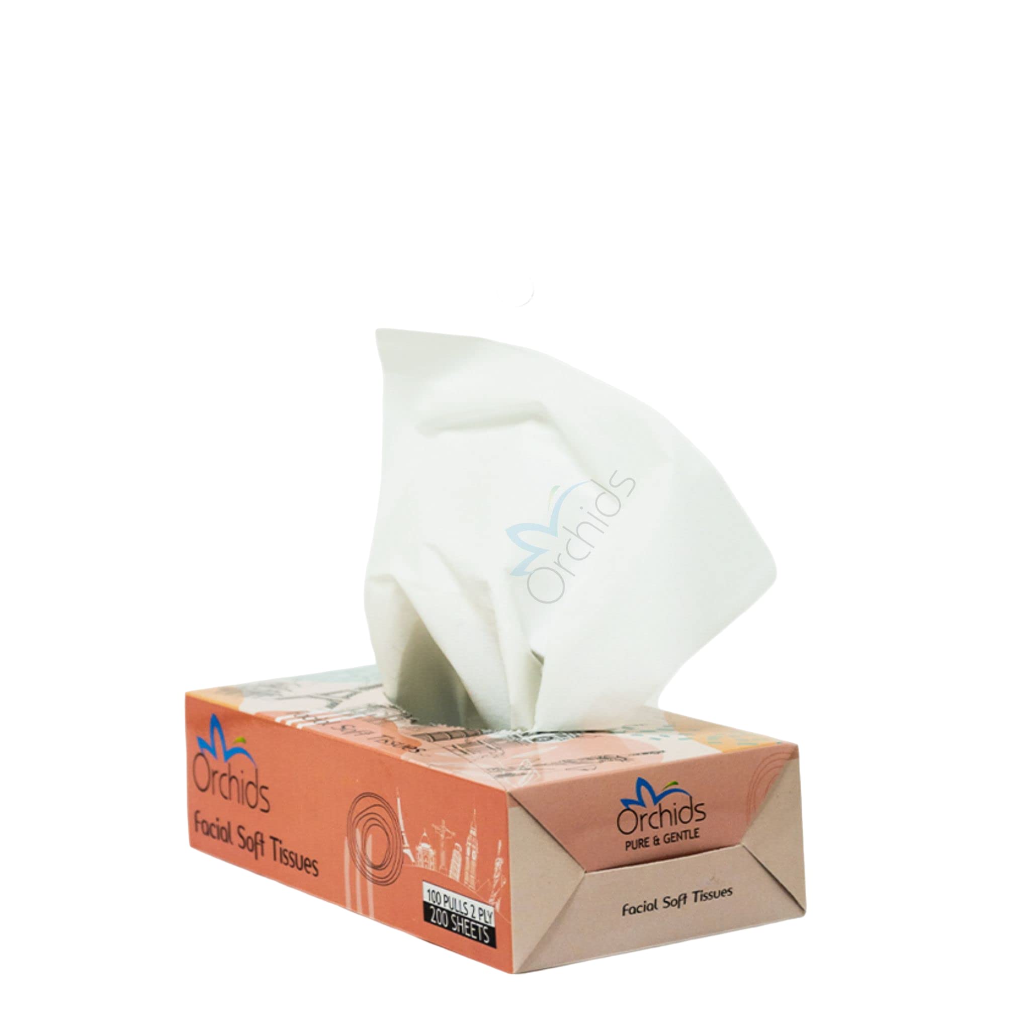 Orchids Facial Soft Tissue Box 100 pulls 2 ply Pack of 60 tissue box (B0BXGY5DS9) Amazon Price History, Amazon Price Tracker
