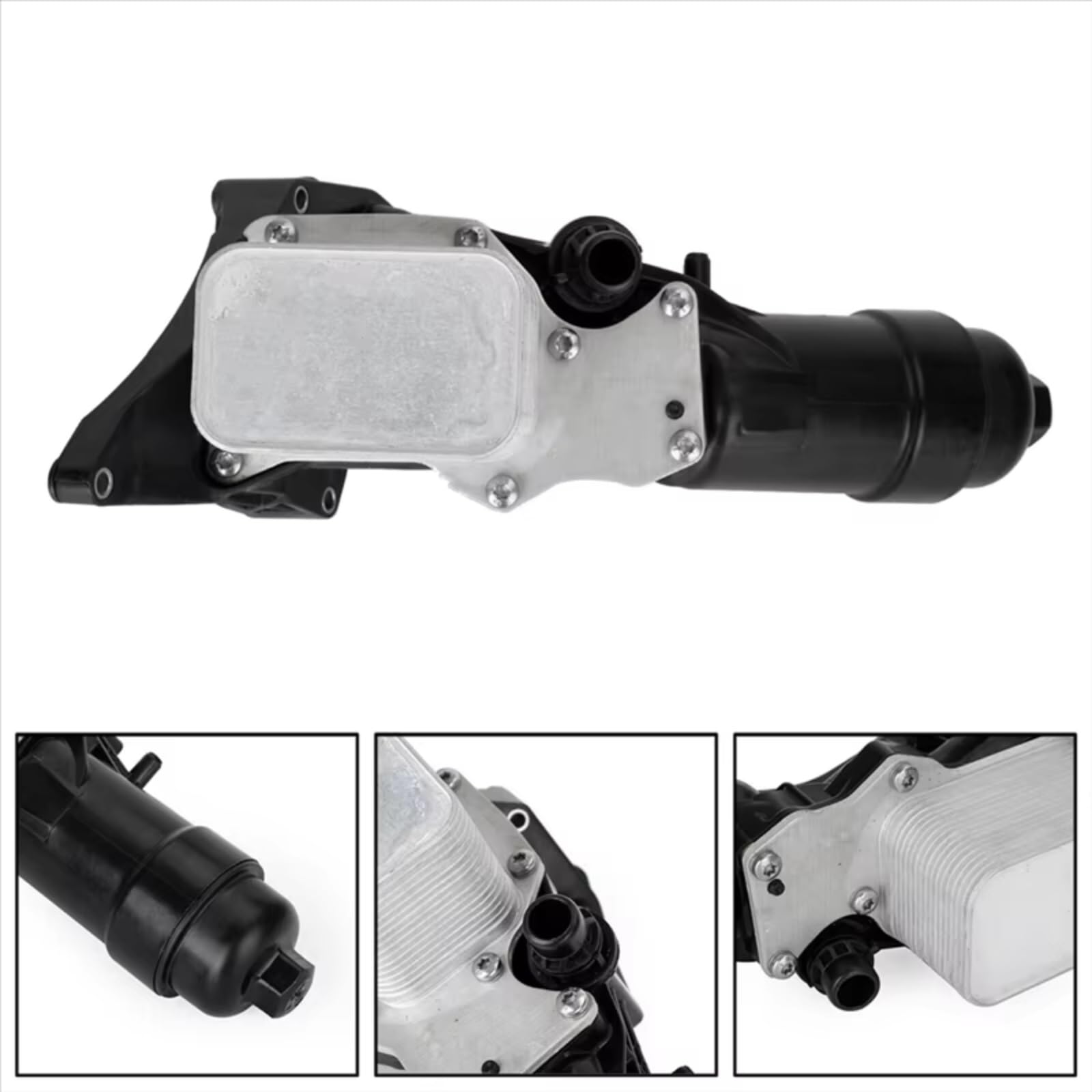 Termostato Auto Compatibile Con Bmw Per 430i Per Xdrive Per Decappottabile Per F33 Per Coupe Per F32 2017 2018 2019 2020 1 Pz Alloggiamento Filtro Radiatore Olio Motore 11428586673