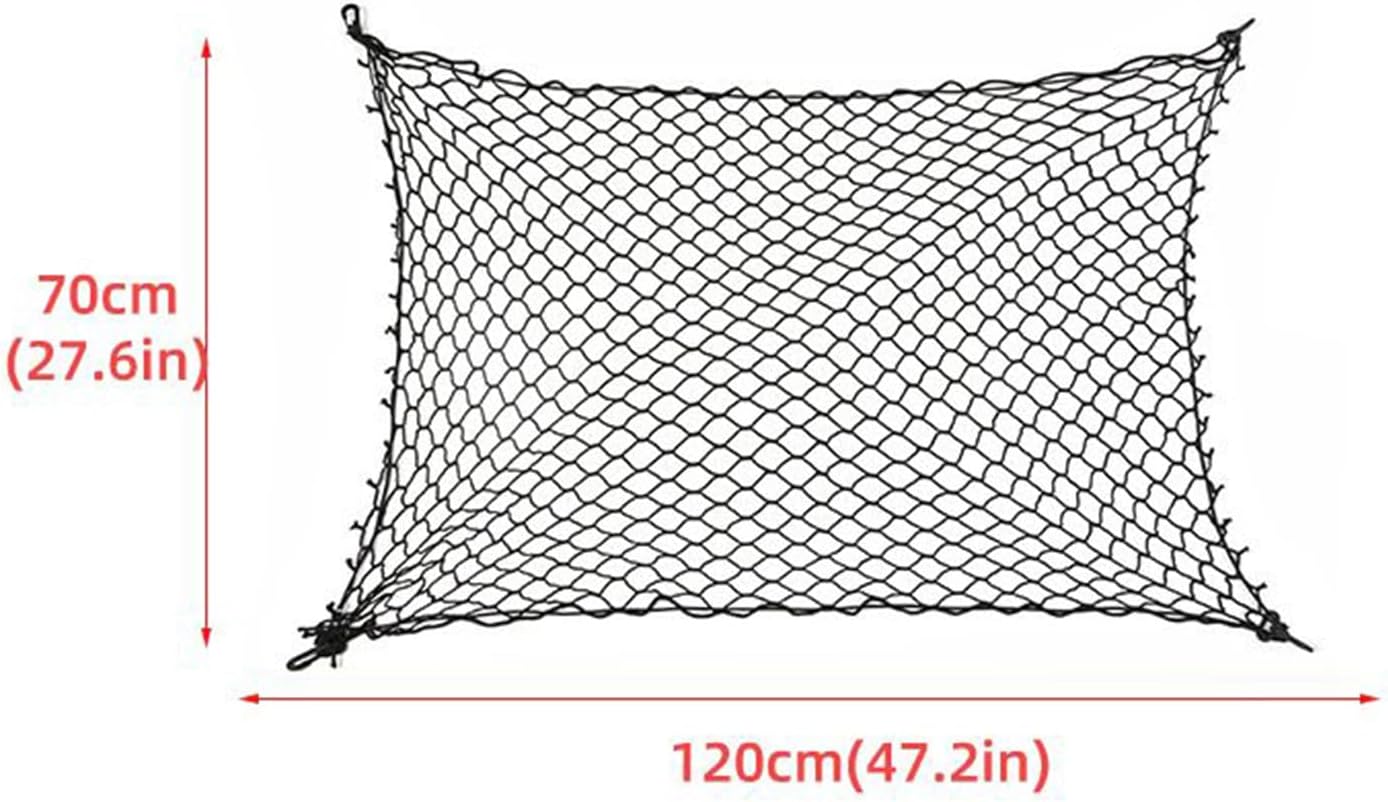 Dog Barrier for SUV – Safety Net for Rear Seat Vehicle Accessory | Barrier Net Transport Car – for SUV Truck Van Trunk Seat Back Travel Road 7