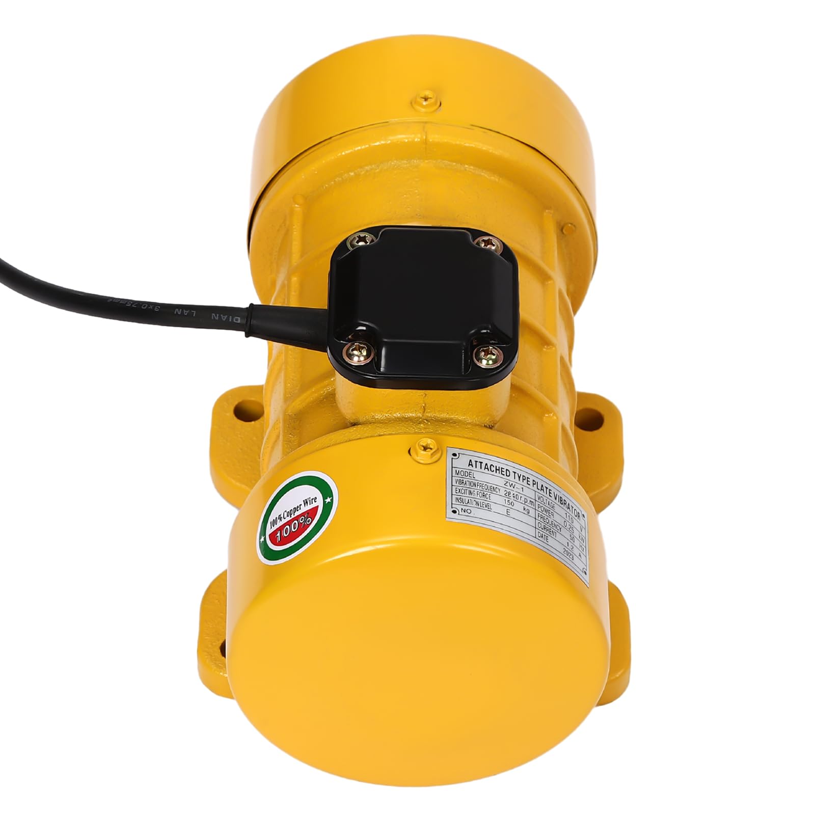Elektrischer Vibrationsmotor 2840rpm 250W Elektrischer Vibrationsmotor Für Beton Rütteltisch – 2840 U/min Bergbau Bauindustrie