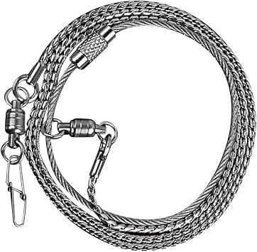 Parrot Foot Chain, Parrot Stainless Steel - bite Flying Training Anklet Ring Bird Harness for Parrots Macaw African Greys Parakeet Cockatoo Parrot Harness Cockatiel Parrot Foot Anklet