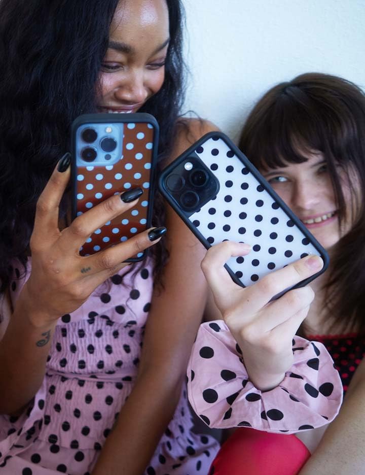 Image of Wildflower Cases - iPhone 17 Pro Max Compatible - White and Black
