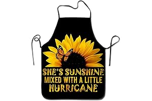 Stylish Sunflower Kitchen Apron for Women: A Kitchen Essential for Home Cooks