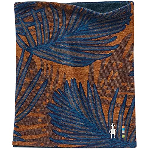 Smartwool Merino 250 Reversible Pattern Neck Gaiter Deep Navy Palm