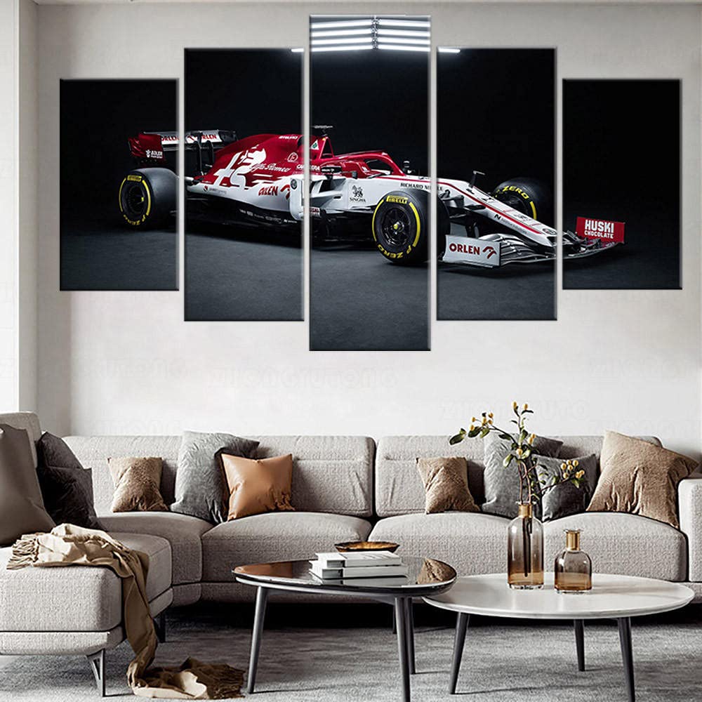 Tableaux déco murale salon premium avec impression sur toile intissée
