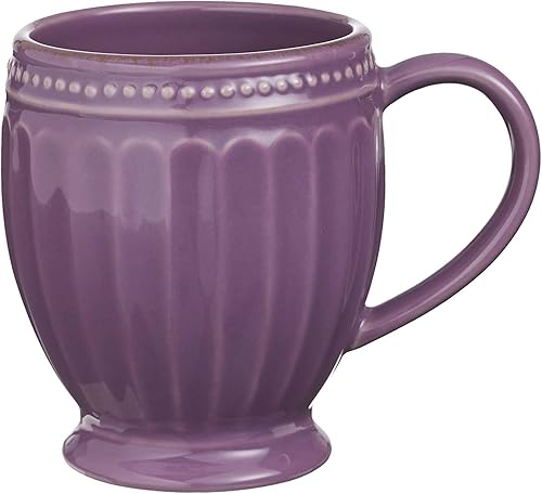 Lenox French Perle Lavender 4 MUGS LIGHT PURPLE Nuevo en caja