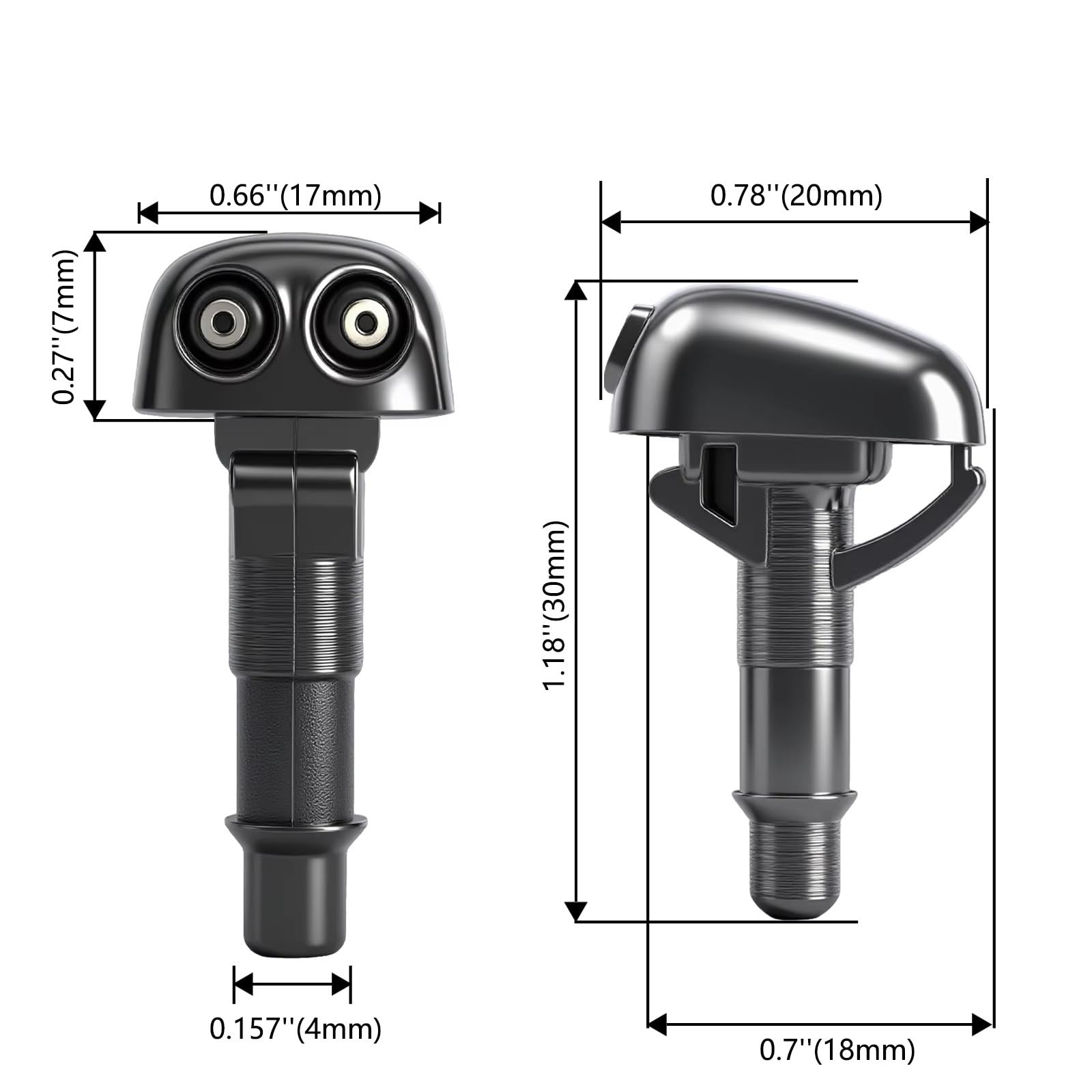Scheibenwascher-Teil Für Colt CZC 2005–2009 Für L200 MK3 1996–2004 Für Pajero Sport MK1 1996–2008 8265A083
