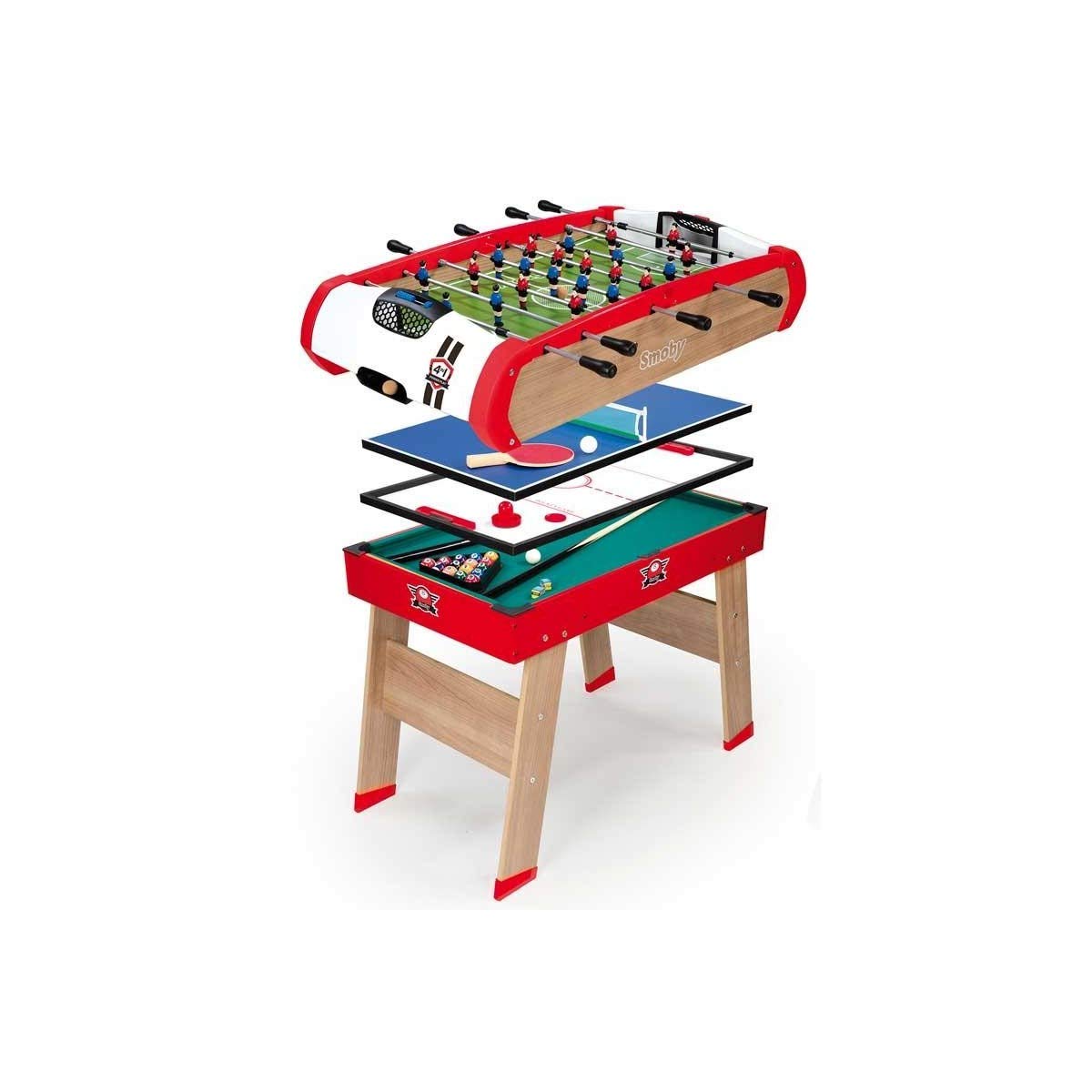 Smoby Powerplay 640001 4-in-1 Convertible Play Table