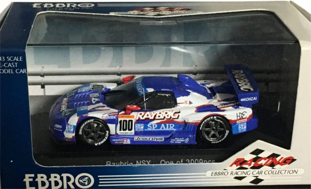 Amazon | EBBRO RAYBRIG NSX JGTC 2002 レイブリック 1/43 ミニカー