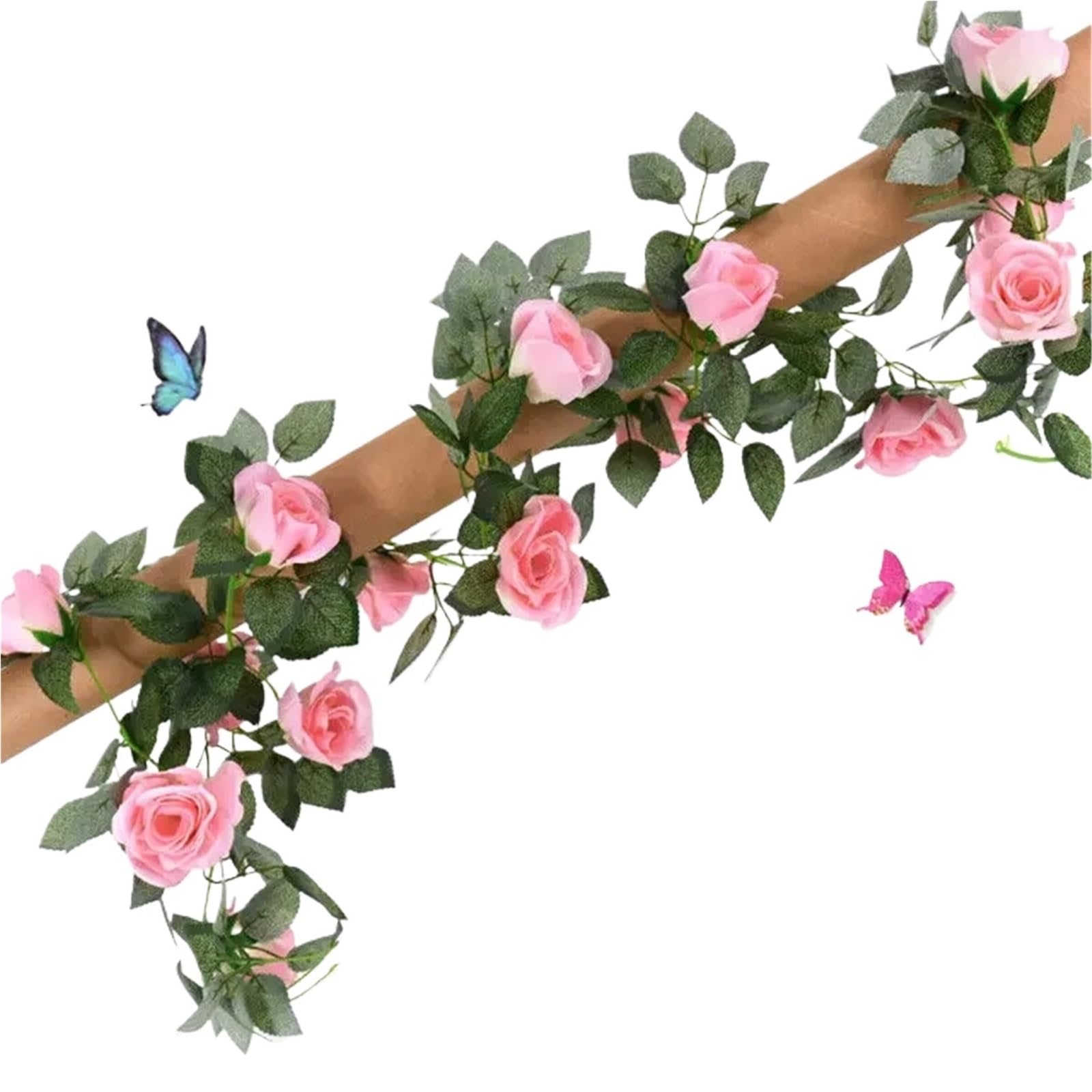 Artificial Rose Vine Artificial Flower Silk Rose Leaf Garland Vine