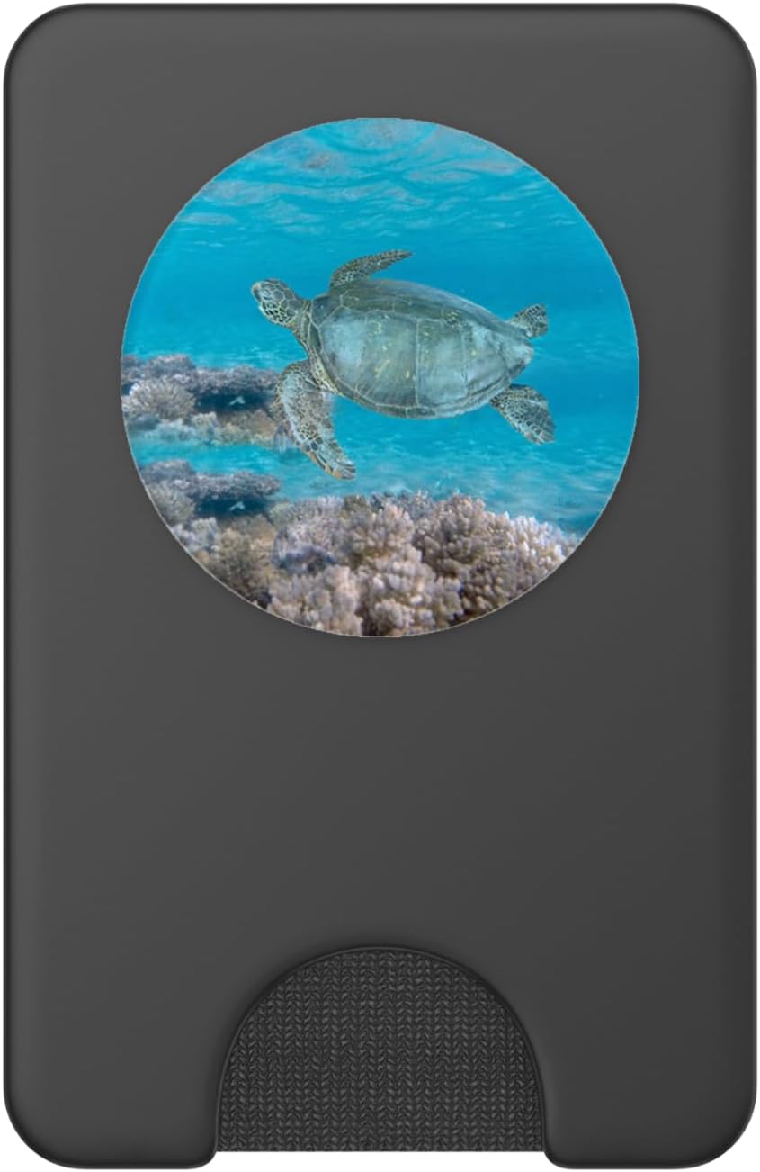 Sea Turtle pop Socket PopSockets PopWallet for MagSafe