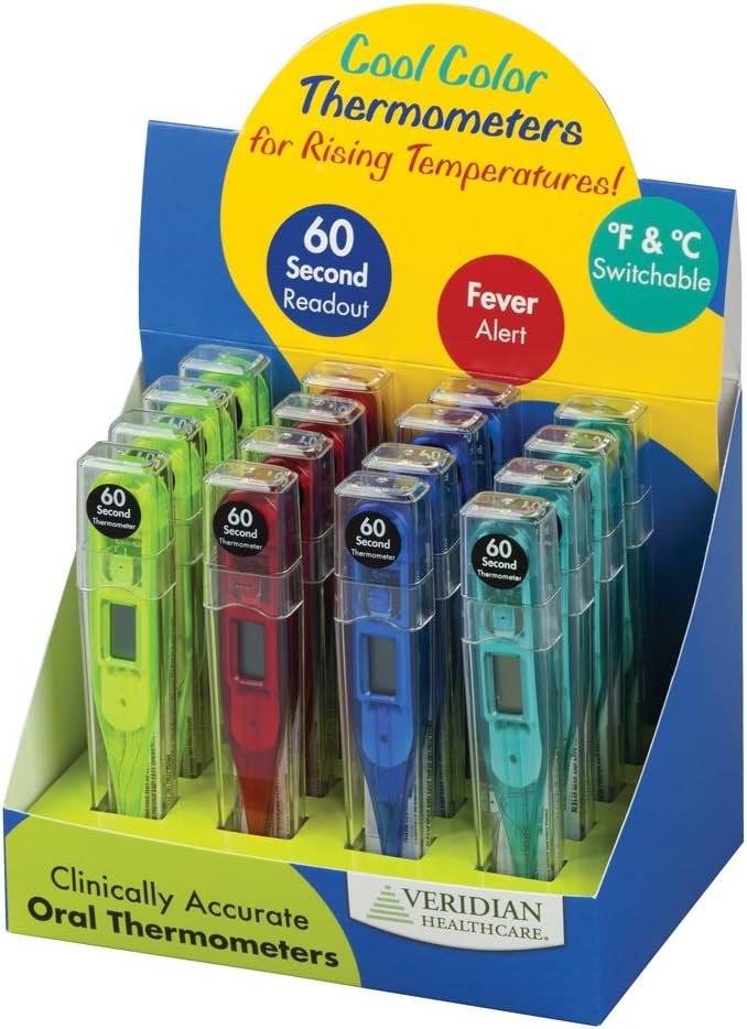 Veridian Healthcare 60 Second Digital Thermometer