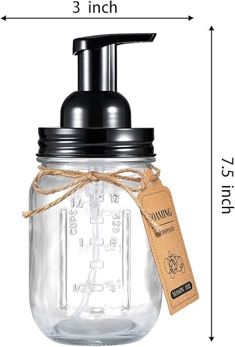 Miniatura 8 de Amolliar - Dispensador de jabón de espuma en frasco de vidrio