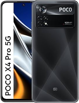 未開封　グローバル版　POCO X4 Pro Black 6GB/128GB Amazon.com: Poco X4 Pro 5G 128GB 6GB desbloqueado de fábrica (solo