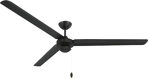 TroposAir Ventilador de techo industrial Tornado de bronce aceitado de 72 pulgadas