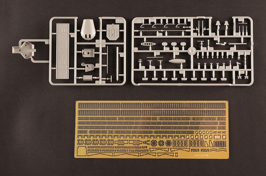 Hobby Boss 86518 1/350 HMS Lord Clive Monitor Model Kit-Collectible Precision