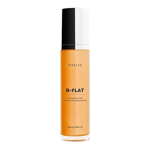 MAËLYS Cosmetics B-FLAT Belly Firming Cream - Stretch Mark, Tightening Belly Cream
