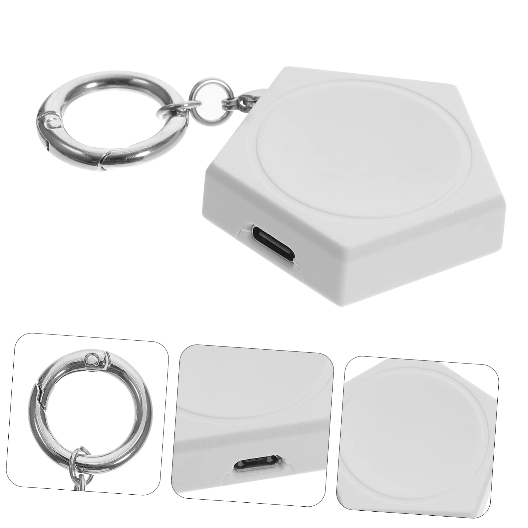 UKCOCO 5pezzi Caricatore Portatile Per Smartwatch Adattatore Magnetico Per Ricarica Veloce Design Elegante e Compatto Compatibile Con Portachiavi e Decorazioni Da Scrivania