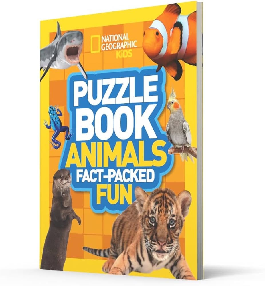 Amazon.com: Puzzle Book Animals: Brain-tickling quizzes