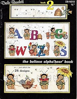 Single Issue Magazine Dale Burdett - Book 2 - The Believe Alpha"bear" Book - DB-N010 - Cross Stitch - 26 Designs Book