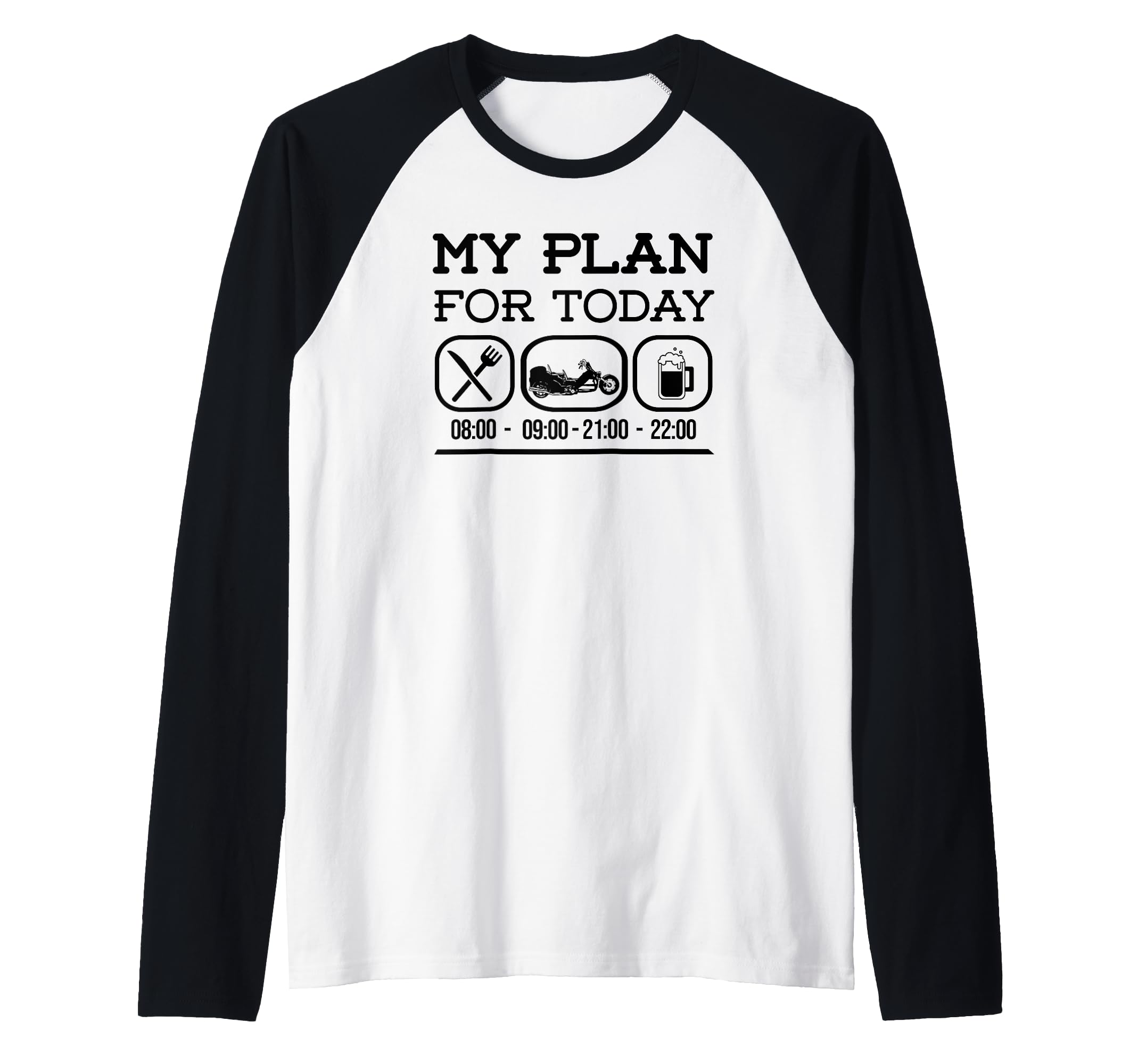Trikes Adult Motortrike Tricycles Plan Trikes Bikes Triker Raglan Baseball Tee