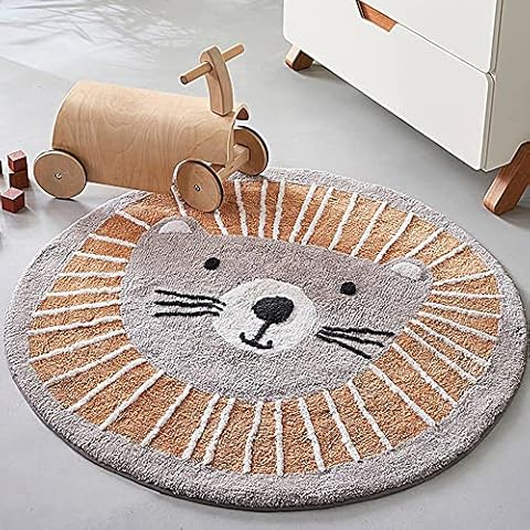 MOSHOINOT Alfombra Infantil Lavable en Lavadora Cover