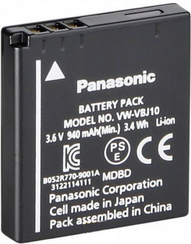 Amazon.com : Panasonic VW-VBJ10 (VW-VBJ10PP1K) Rechargeable