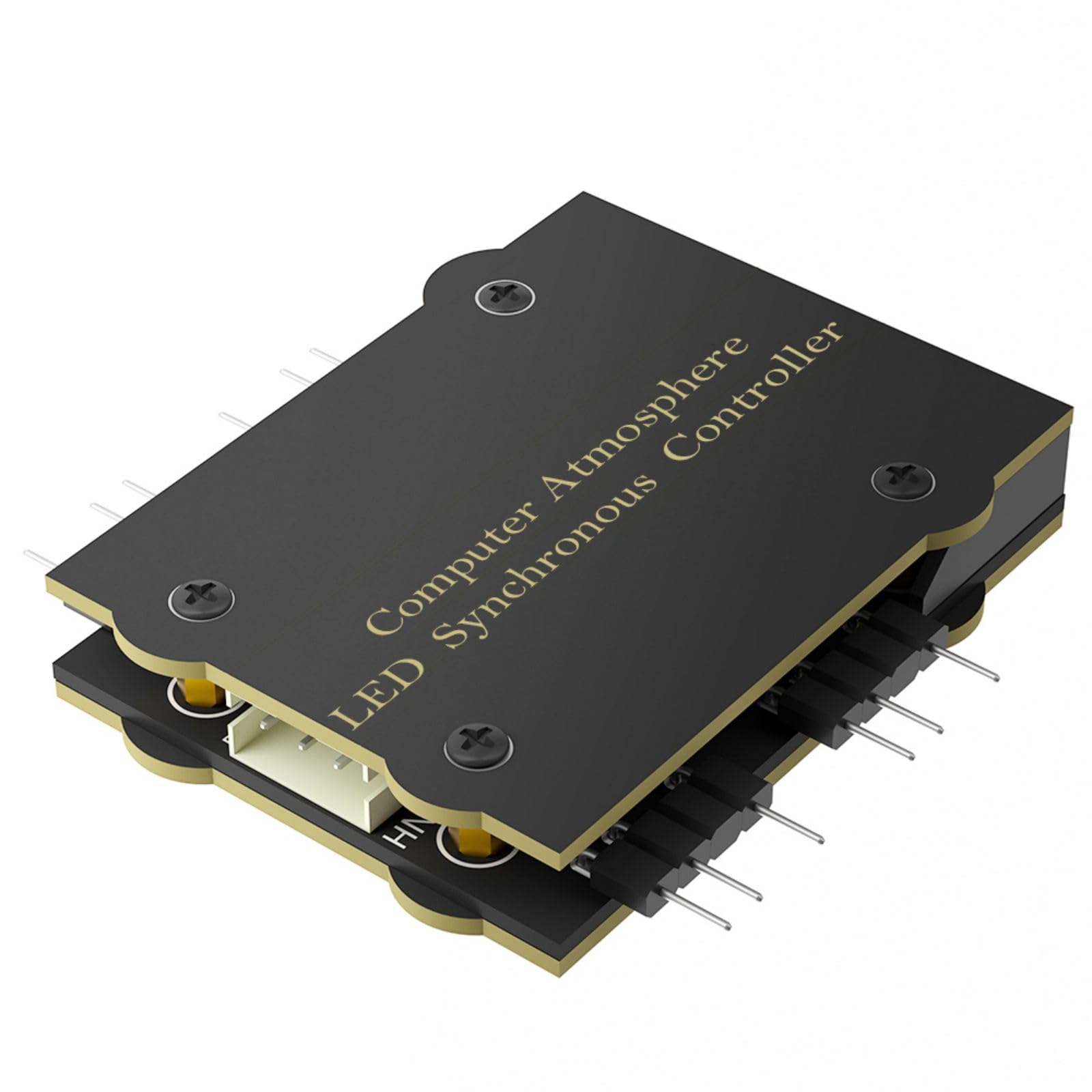 MOAIYU 4Port 5V 3PIN ARGB Fan LED Controller ARGB Controller Hubs for PC 4Port 5V 3Pin ARGB LED Splitter Power Supply