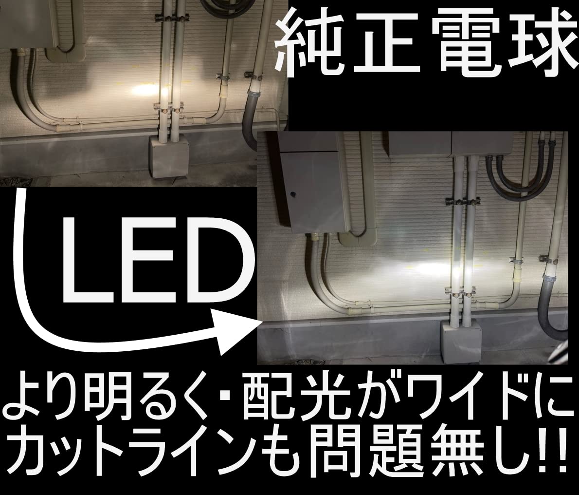 Amazon | 「しまりす堂」R1200R 前期 互換品 LEDヘッドライトHi/Lo2個