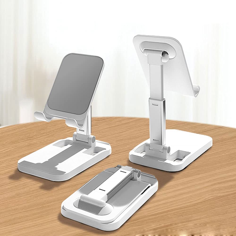 XIANGFASJZ Soporte Movil Teléfono móvil Soporte Teléfono Móvil Desktop Stand Lazy Flat Teléfono Móvil Soporte Soporte Marco de Soporte Casa Plegable